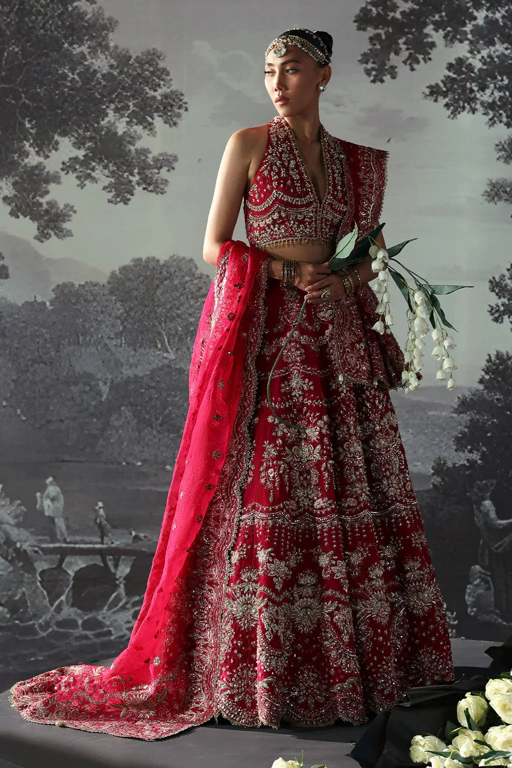 Afrozeh | The Brides Edit 24 | Claude - Aqsa Fabrics
