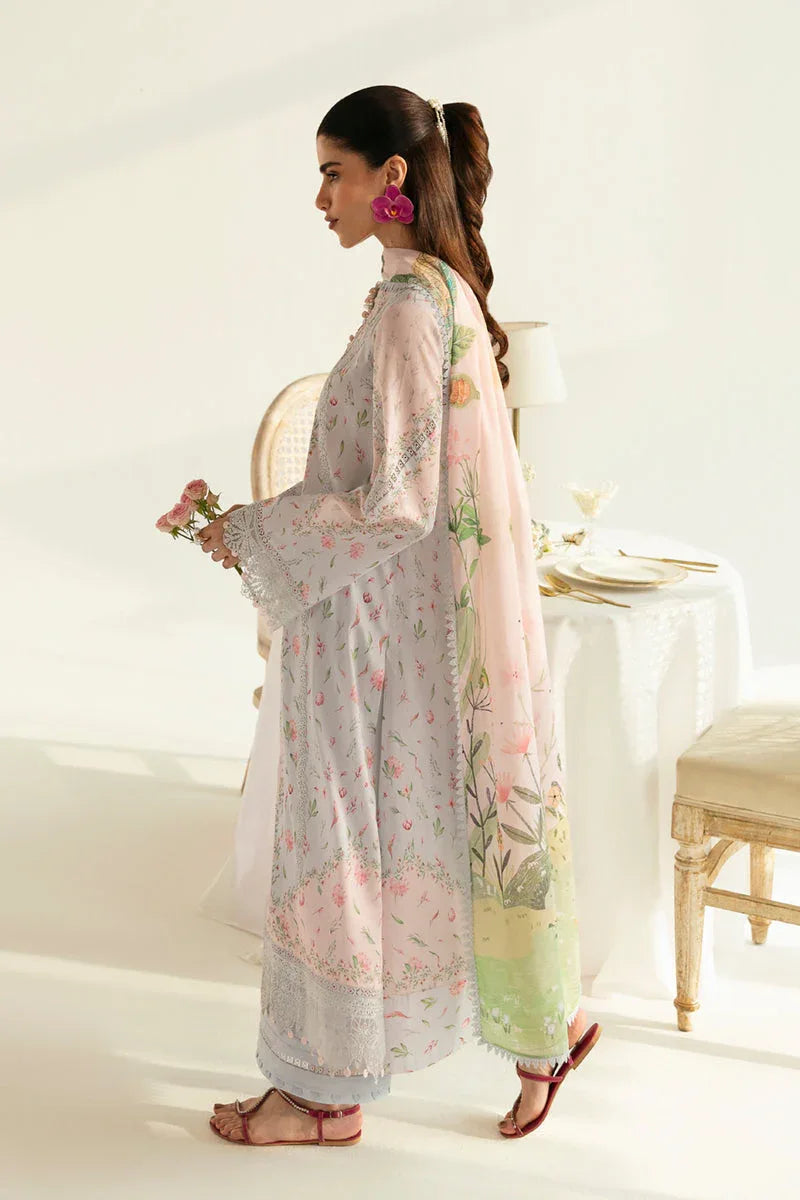 Qalamkar | Q Prints 2025 | PQ-07 LIRA - Aqsa Fabrics
