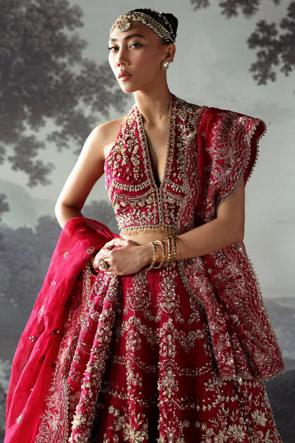 Afrozeh | The Brides Edit 24 | Claude - Aqsa Fabrics
