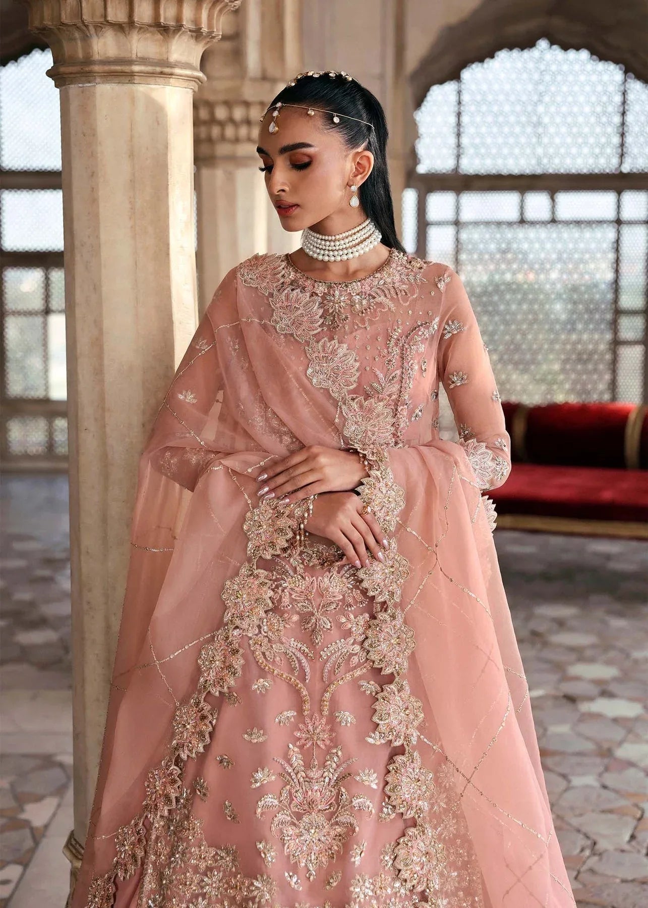 Akbar Aslam | Rajkumari Bridals | Nazneen - Aqsa Fabrics