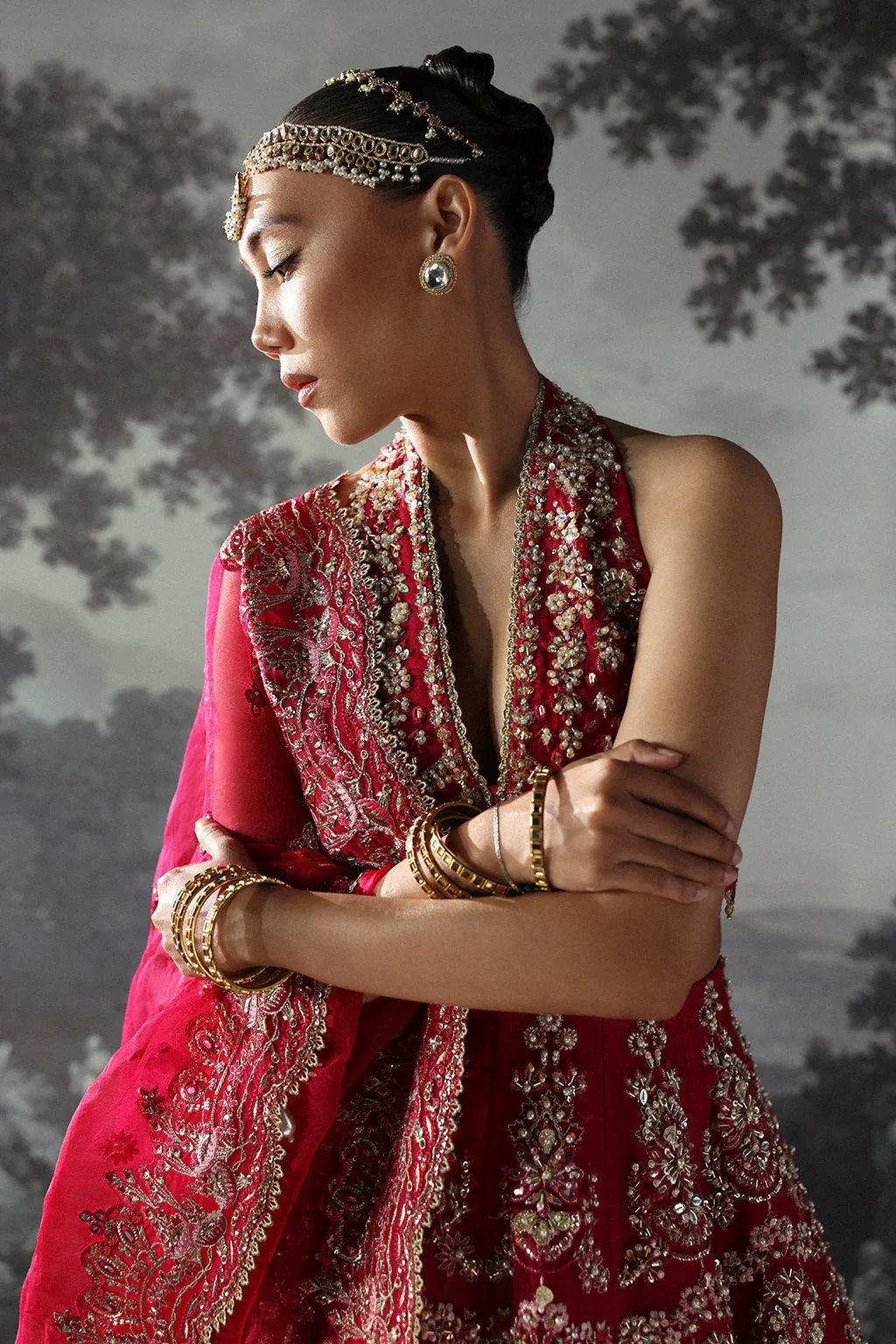 Afrozeh | The Brides Edit 24 | Claude - Aqsa Fabrics