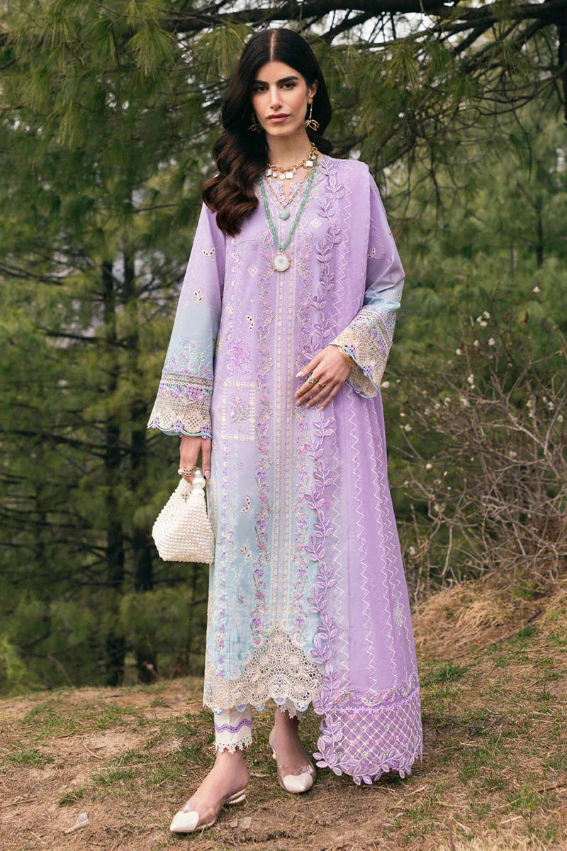 Qalamkar | Qlinekari Lawn | DC-05 Clio - Aqsa Fabrics
