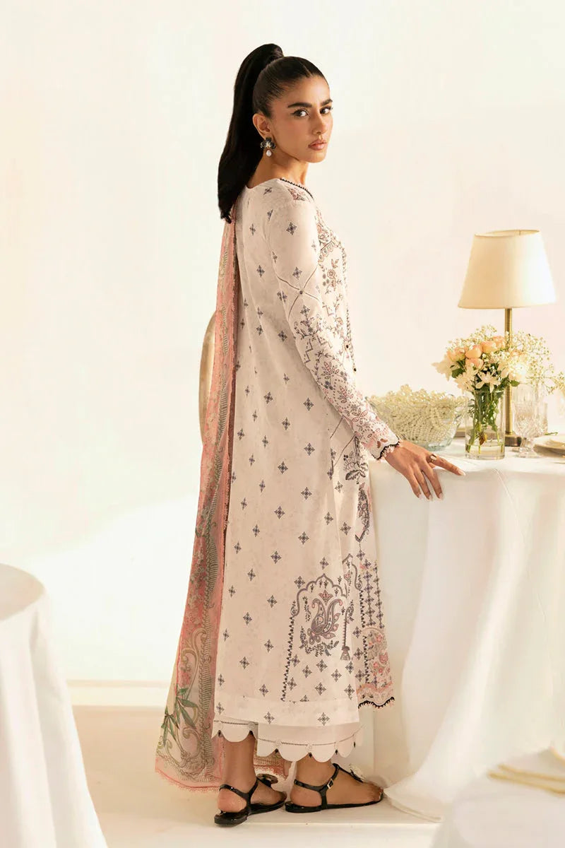 Qalamkar | Q Prints 2025 | PQ-09 LYRA - Aqsa Fabrics