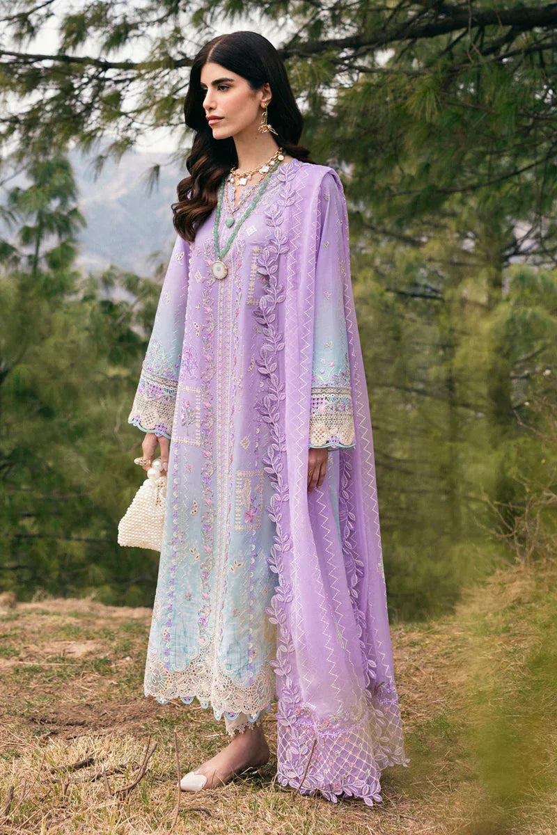 Qalamkar | Qlinekari Lawn | DC-05 Clio - Aqsa Fabrics