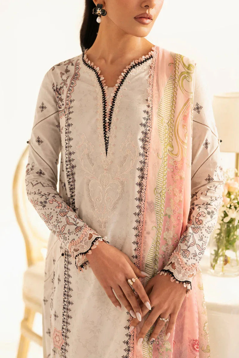 Qalamkar | Q Prints 2025 | PQ-09 LYRA - Aqsa Fabrics