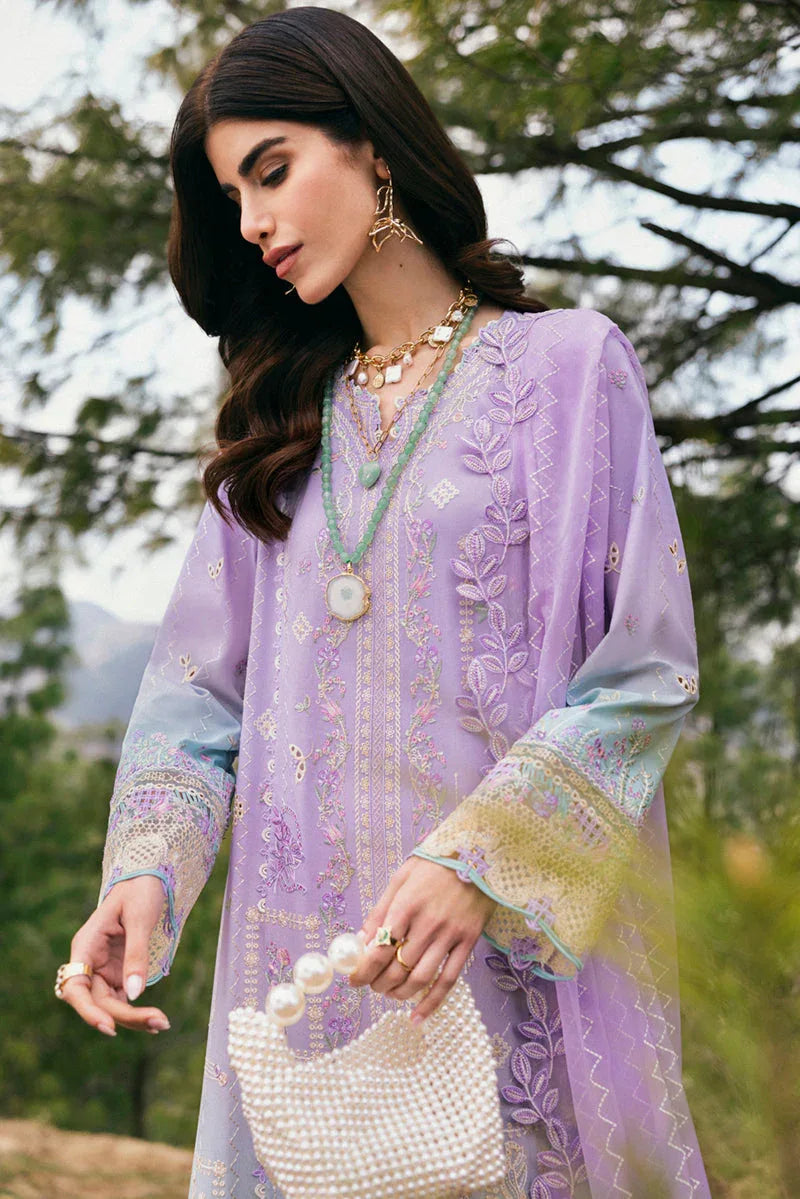 Qalamkar | Qlinekari Lawn | DC-05 Clio - Aqsa Fabrics
