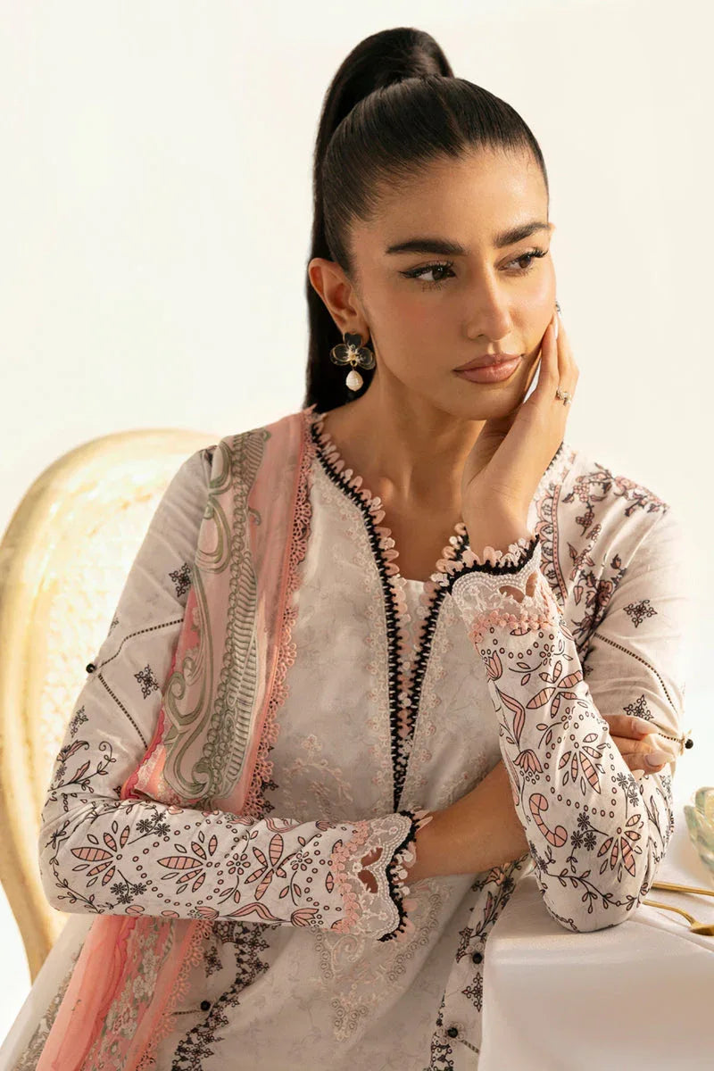 Qalamkar | Q Prints 2025 | PQ-09 LYRA - Aqsa Fabrics