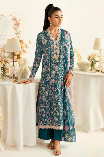 Qalamkar | Q Prints 2025 | PQ-04 RHEA - Aqsa Fabrics