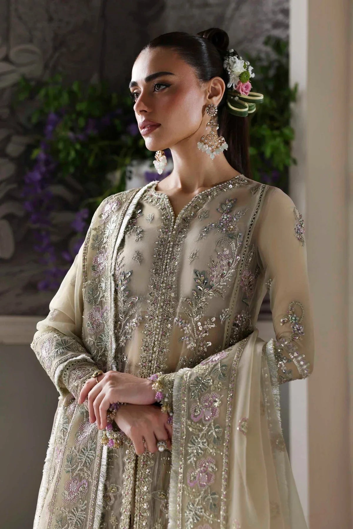 Akbar Aslam | Deewani Wedding Formals | Obsidian - Aqsa Fabrics