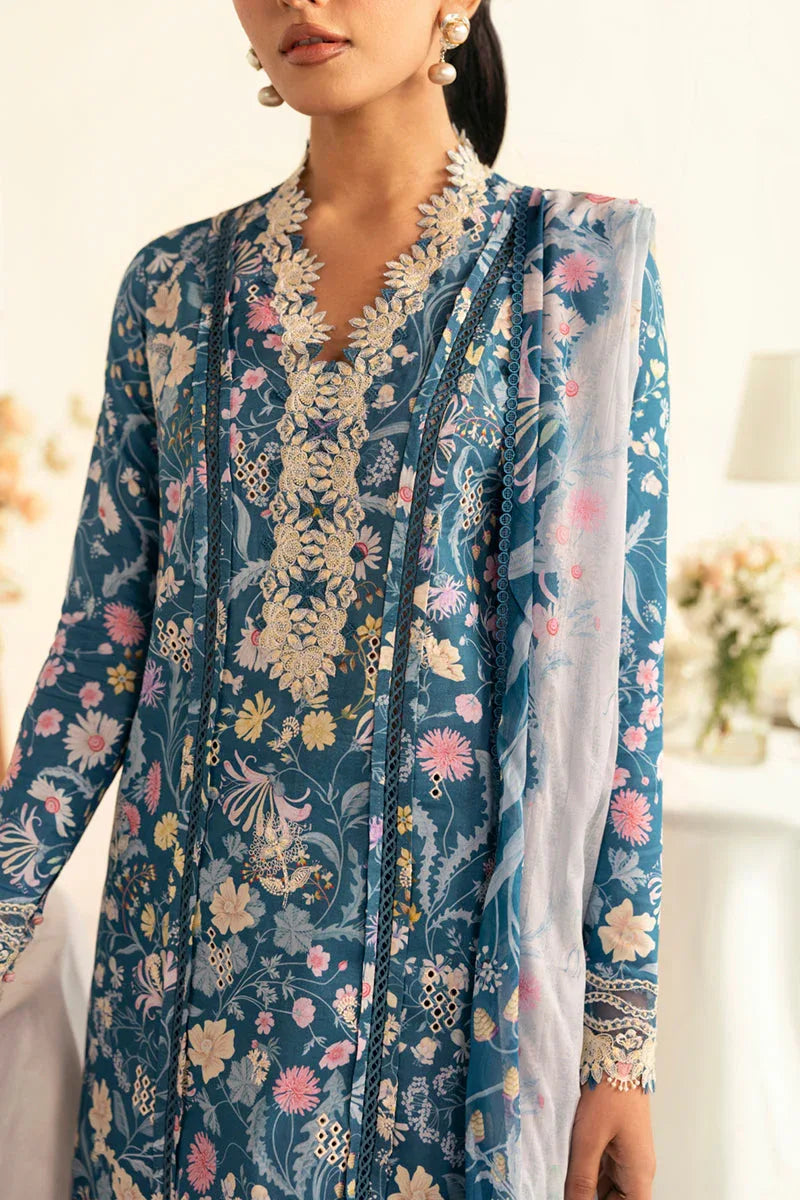 Qalamkar | Q Prints 2025 | PQ-04 RHEA - Aqsa Fabrics