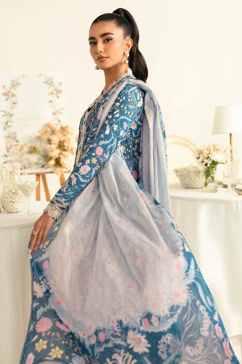 Qalamkar | Q Prints 2025 | PQ-04 RHEA - Aqsa Fabrics