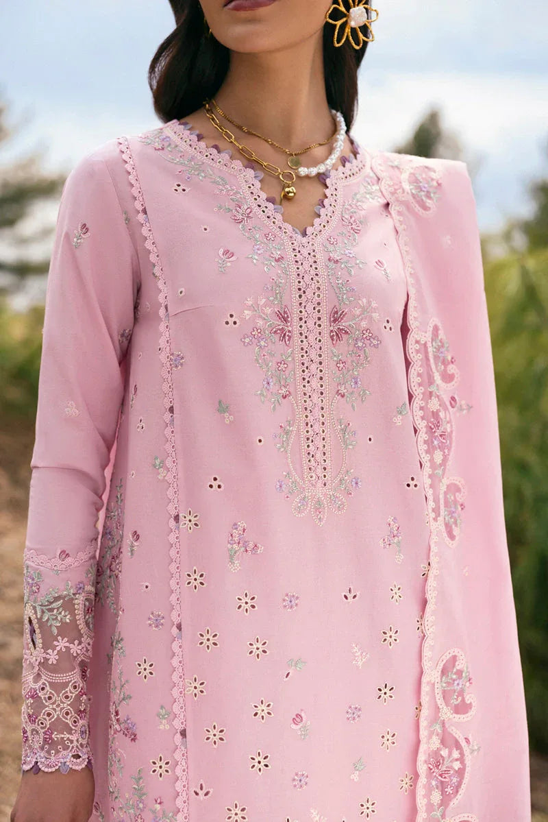Qalamkar | Qlinekari Lawn | DC-02 Freja - Aqsa Fabrics
