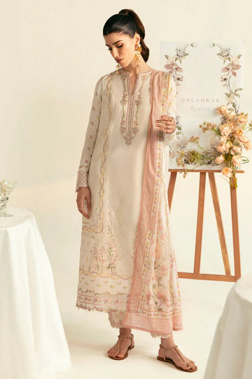 Qalamkar | Q Prints 2025 | PQ-01 NENA - Aqsa Fabrics