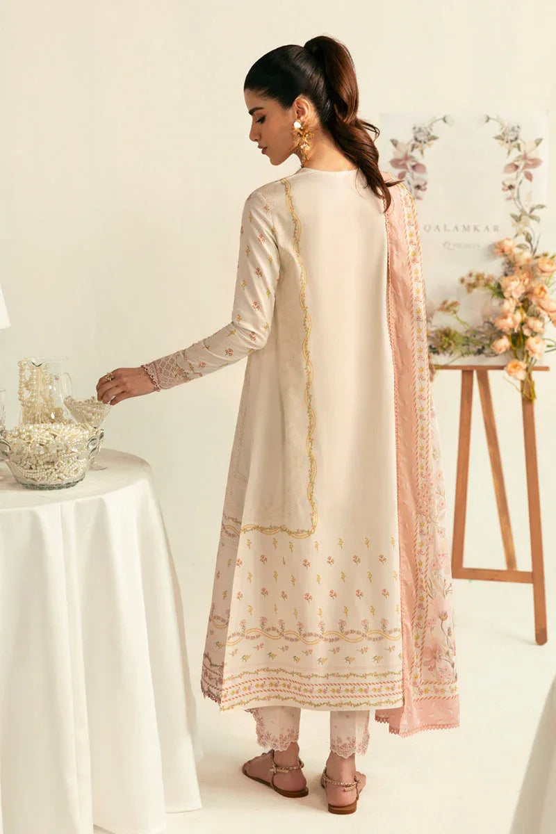 Qalamkar | Q Prints 2025 | PQ-01 NENA - Aqsa Fabrics