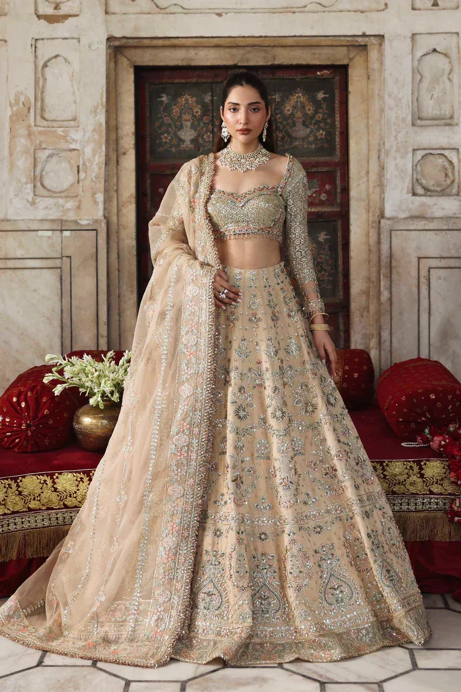 Akbar Aslam | Rang Mehal | Nuraan - Aqsa Fabrics