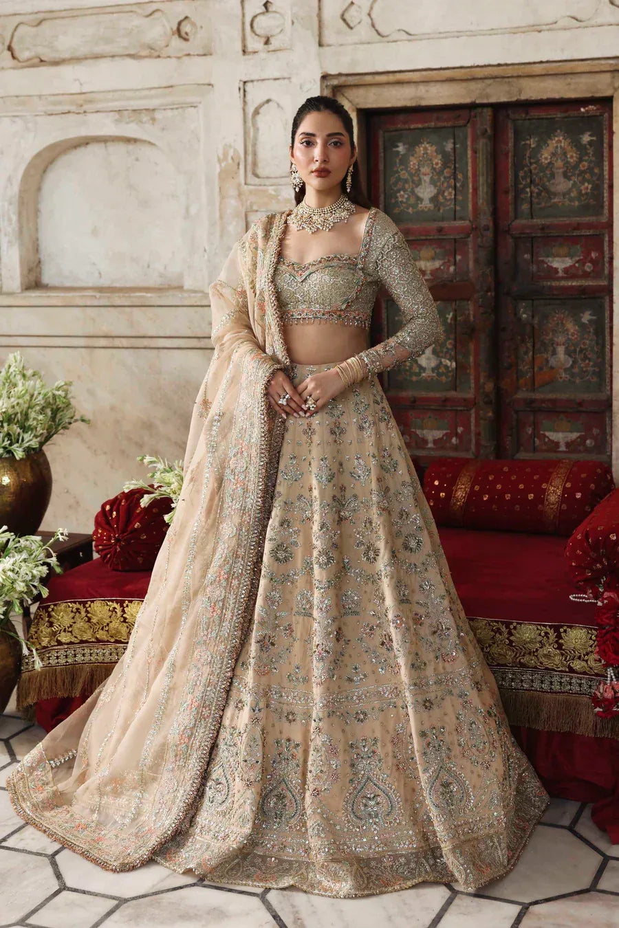 Akbar Aslam | Rang Mehal | Nuraan - Aqsa Fabrics