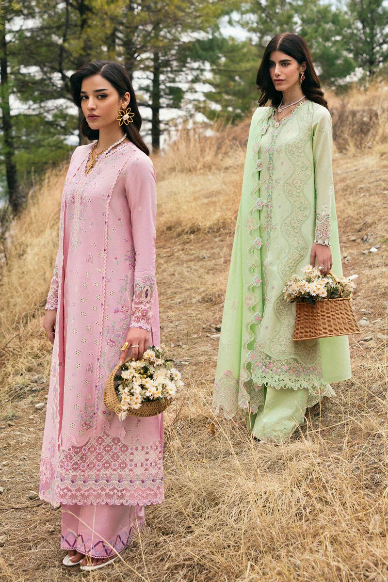 Qalamkar | Qlinekari Lawn | DC-02 Freja - Aqsa Fabrics