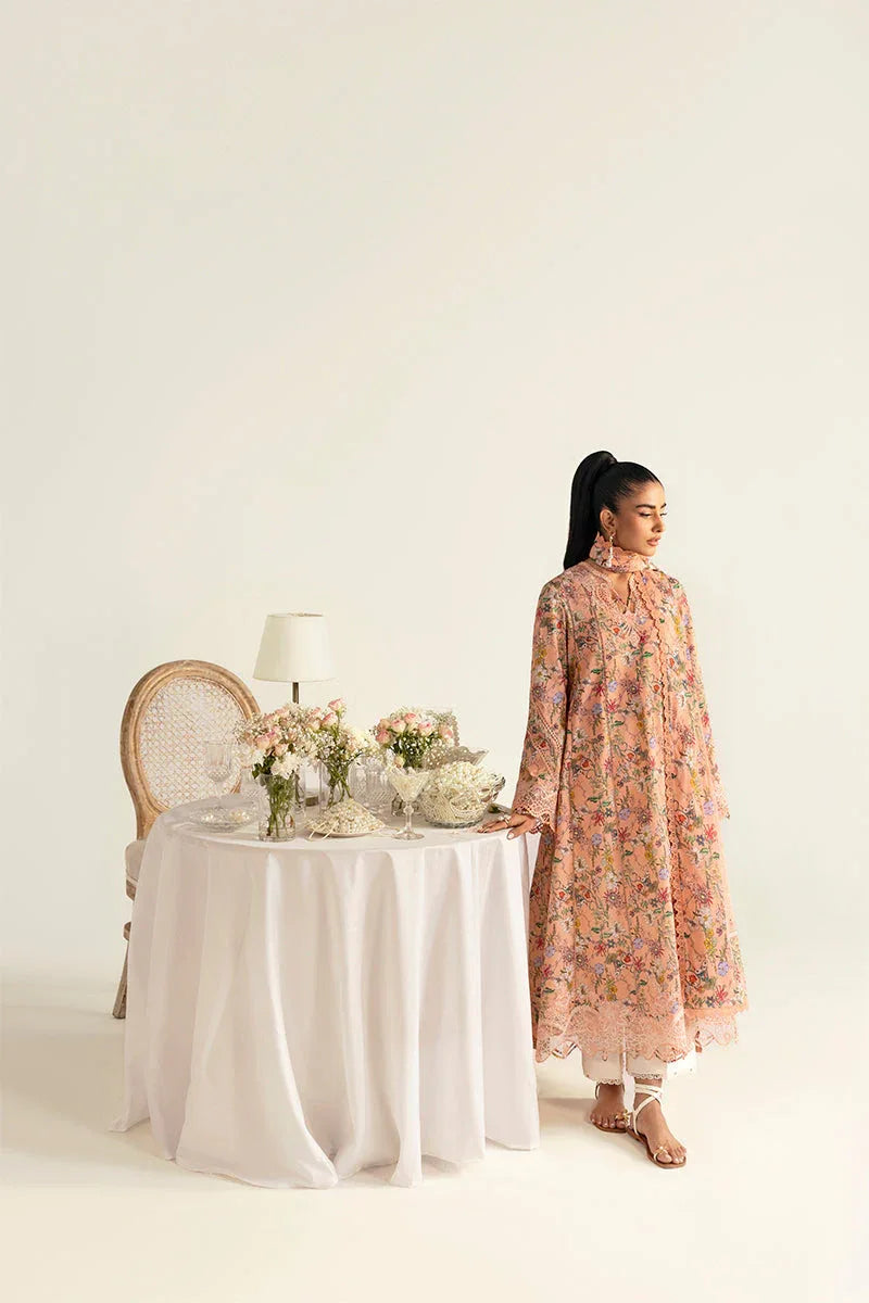 Qalamkar | Q Prints 2025 | PQ-10 MAIRA - Aqsa Fabrics