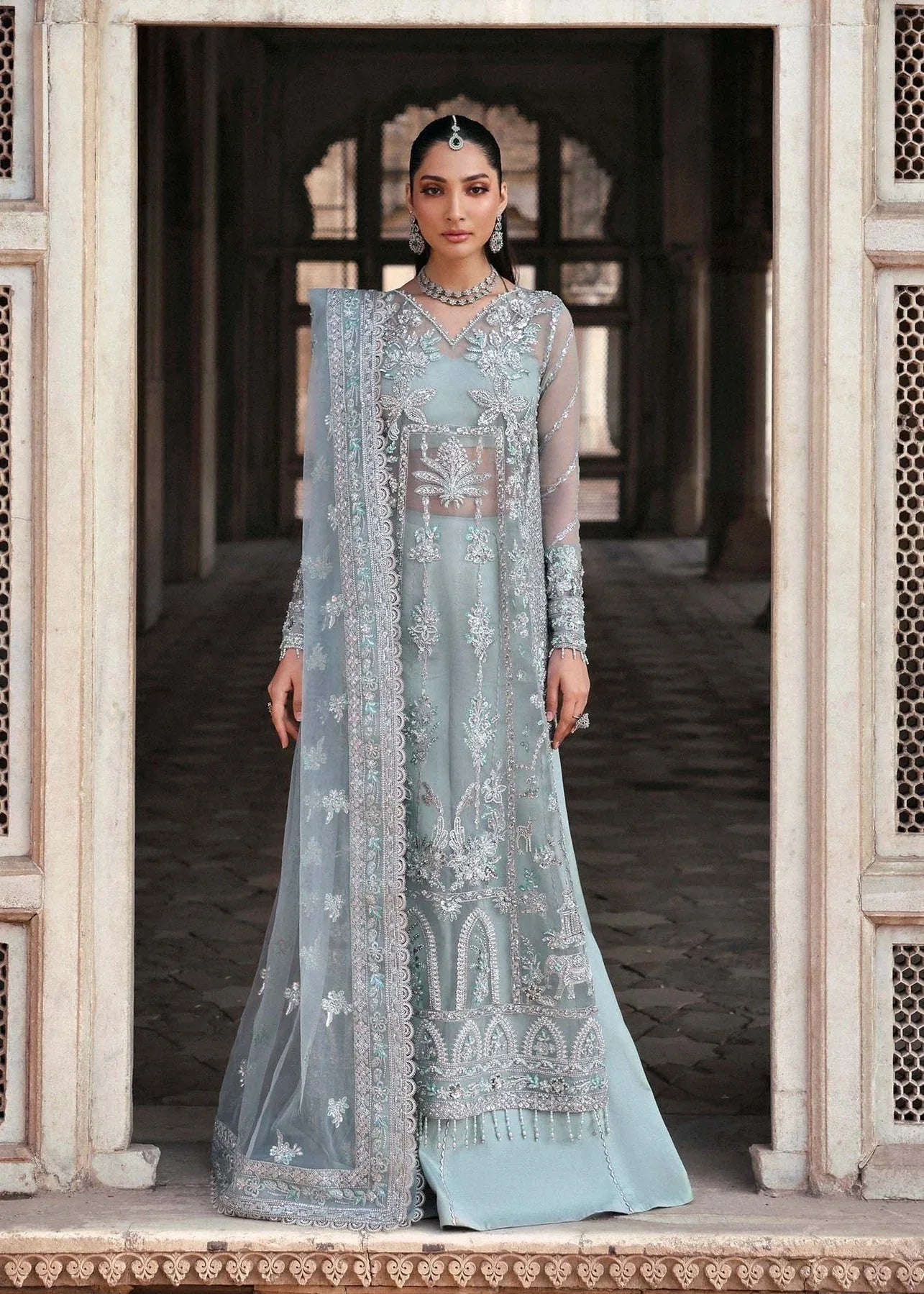 Akbar Aslam | Dastaan Luxury Formals | Mahrosh - Aqsa Fabrics
