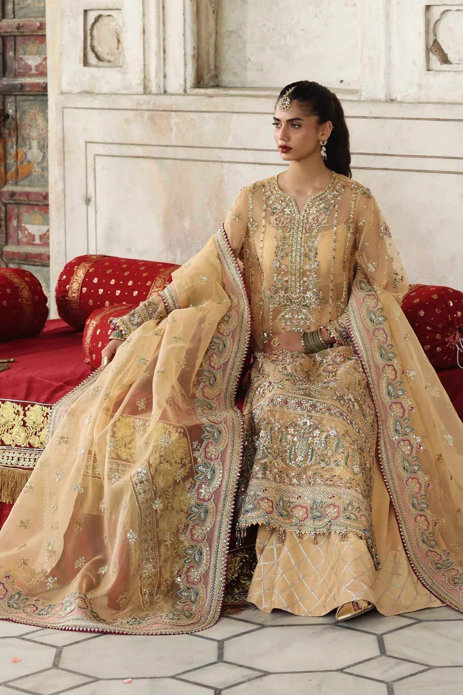 Akbar Aslam | Rang Mehal | Mishil - Aqsa Fabrics