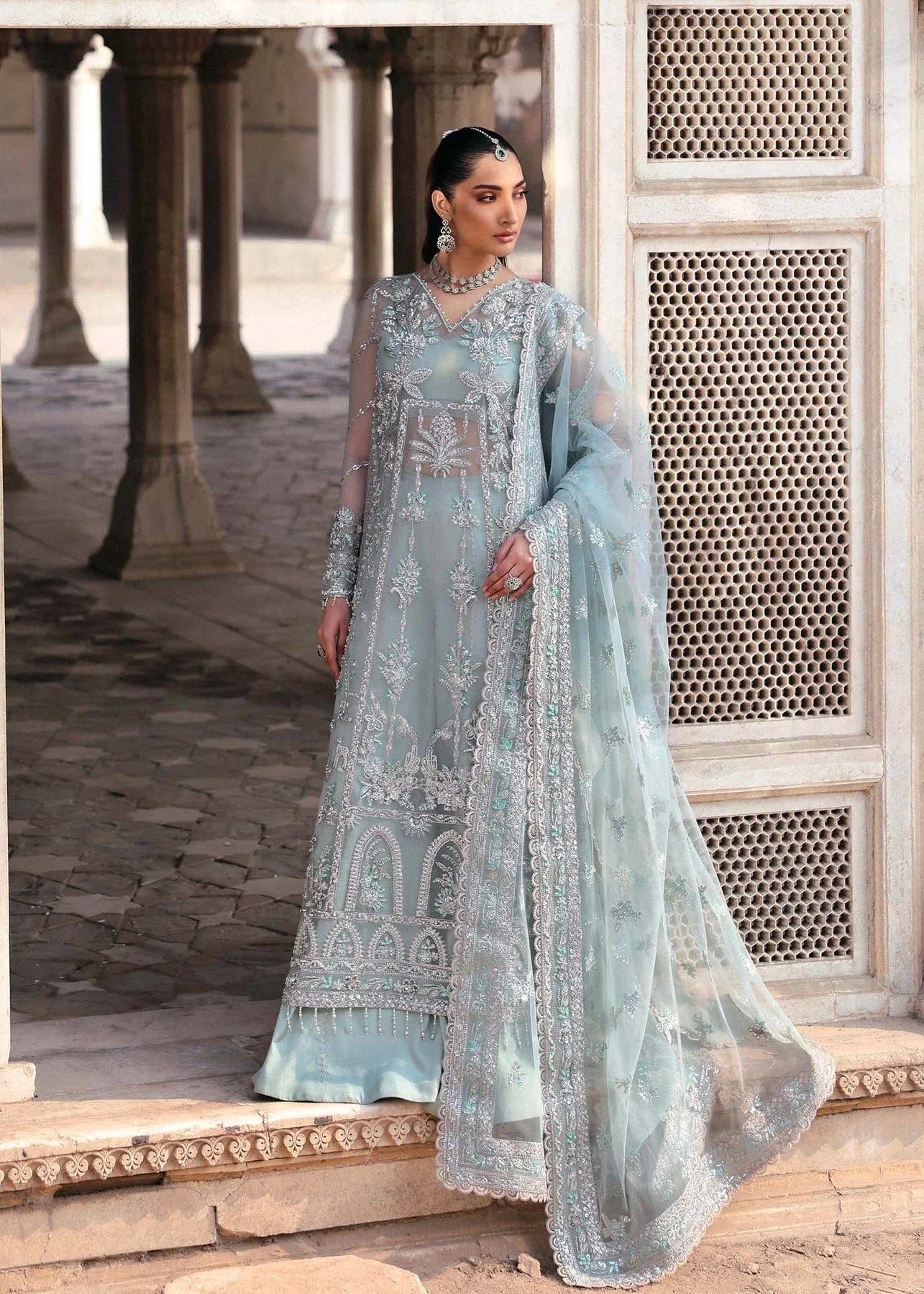 Akbar Aslam | Dastaan Luxury Formals | Mahrosh - Aqsa Fabrics