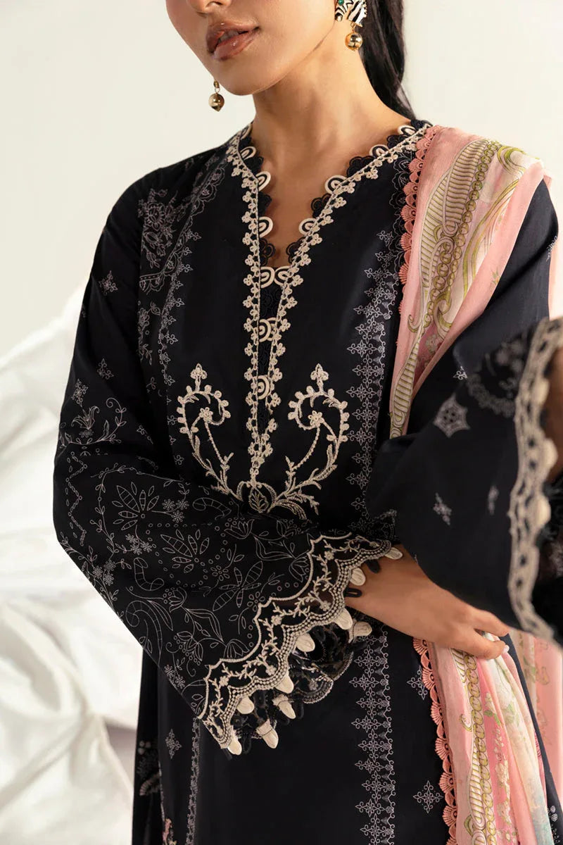 Qalamkar | Q Prints 2025 | PQ-09 NORA - Aqsa Fabrics