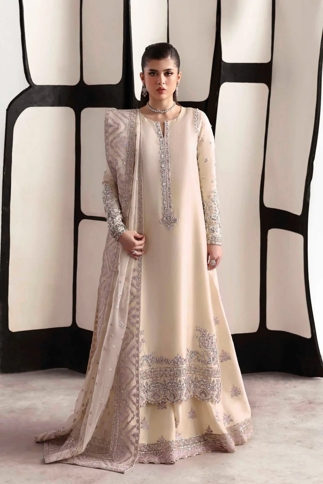 Akbar Aslam | Luxury Formals 25 | Raue - Aqsa Fabrics