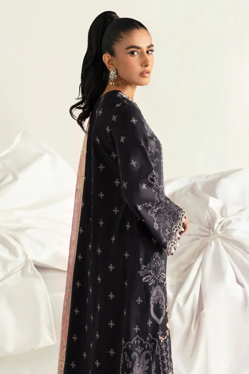 Qalamkar | Q Prints 2025 | PQ-09 NORA - Aqsa Fabrics