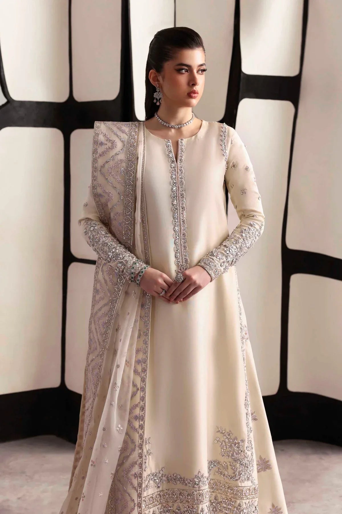Akbar Aslam | Luxury Formals 25 | Raue - Aqsa Fabrics