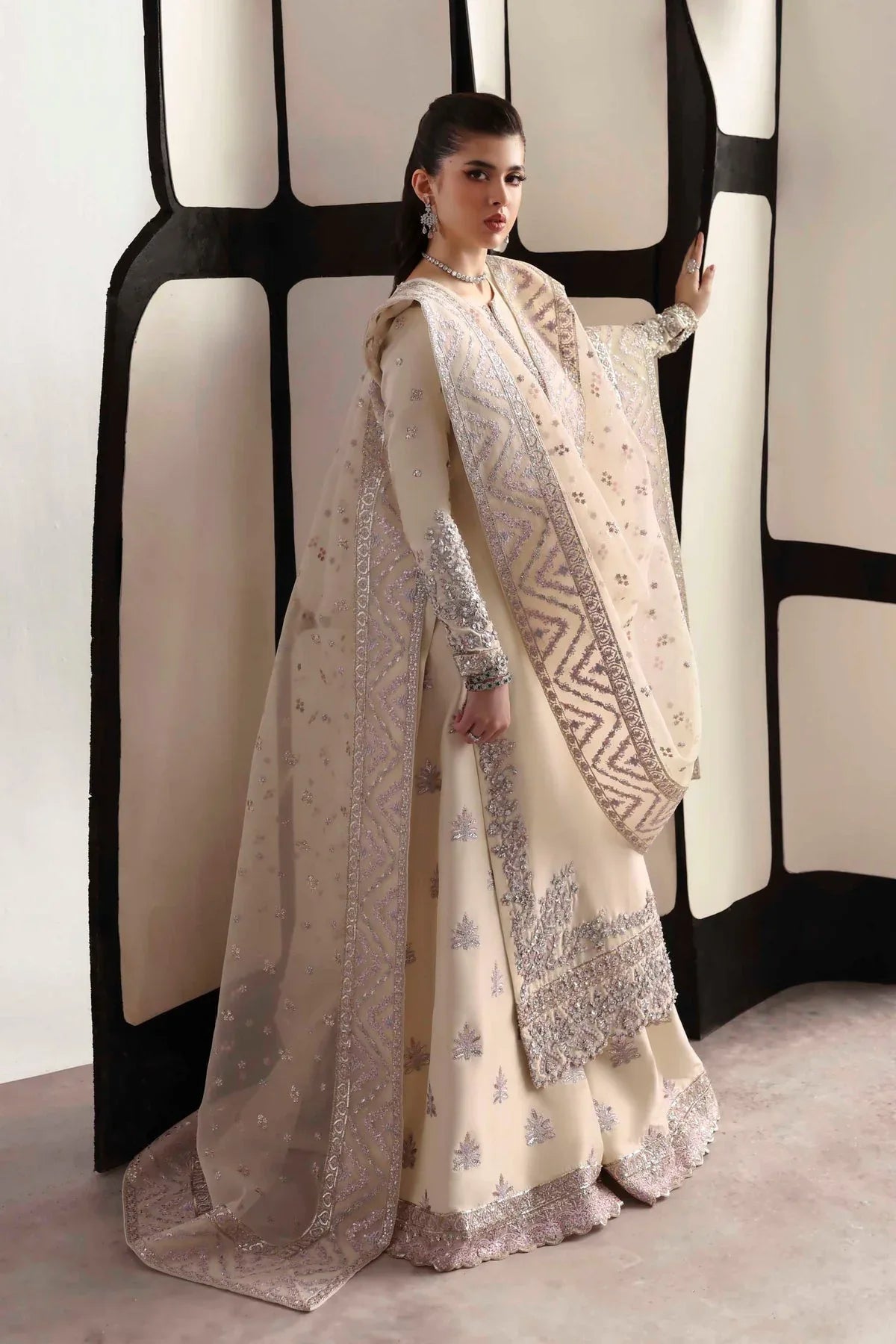 Akbar Aslam | Luxury Formals 25 | Raue - Aqsa Fabrics