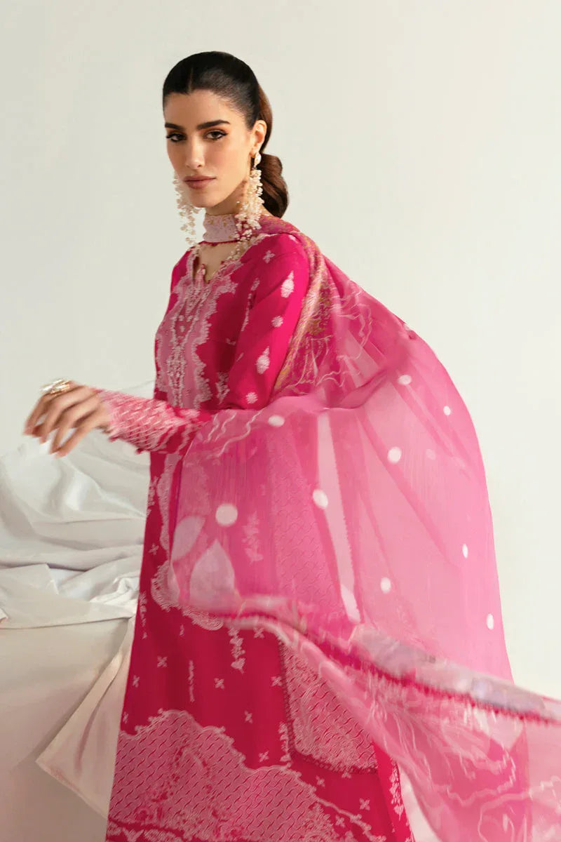 Qalamkar | Q Prints 2025 | PQ-06 VEDA - Aqsa Fabrics