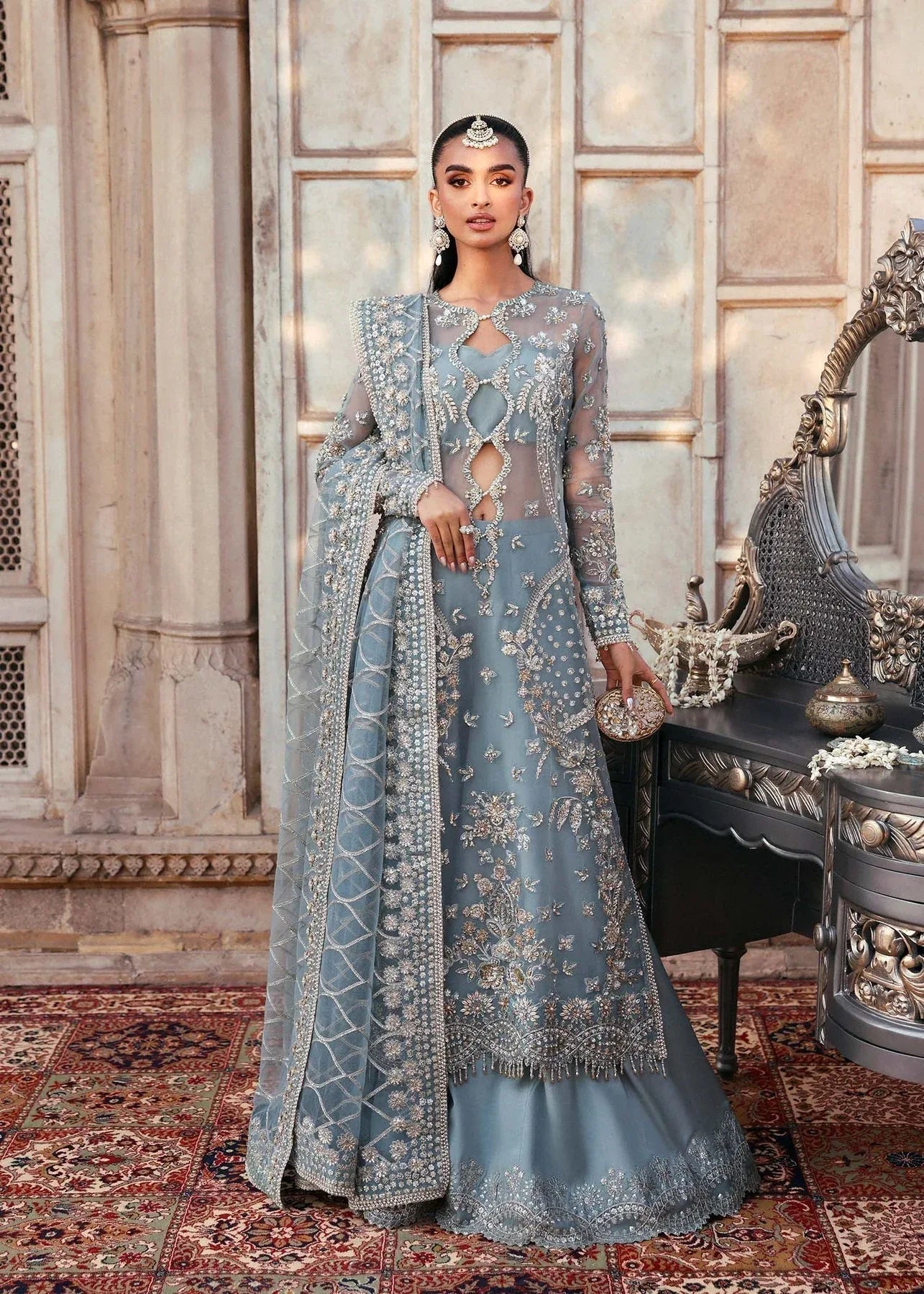 Akbar Aslam | Rajkumari Bridals | Shazmin - Aqsa Fabrics