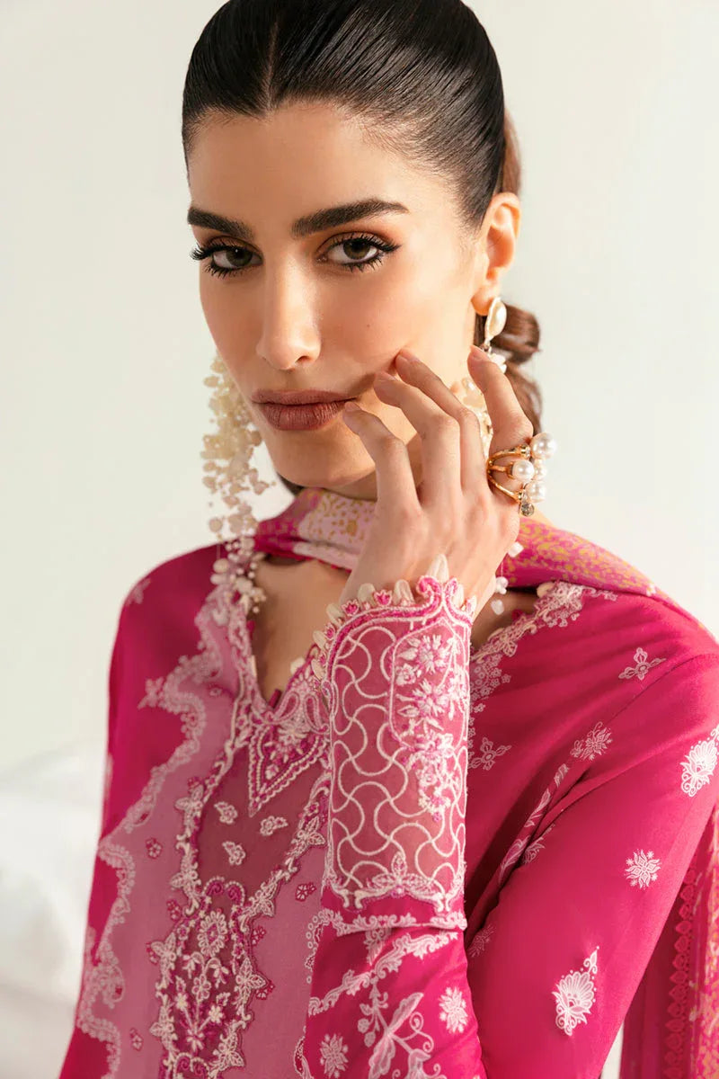 Qalamkar | Q Prints 2025 | PQ-06 VEDA - Aqsa Fabrics