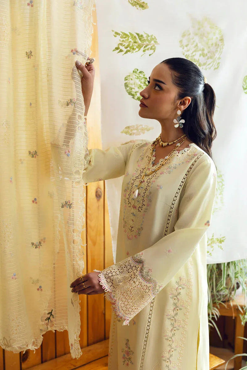 Qalamkar | Qlinekari Lawn | DC-04 Keva - Aqsa Fabrics