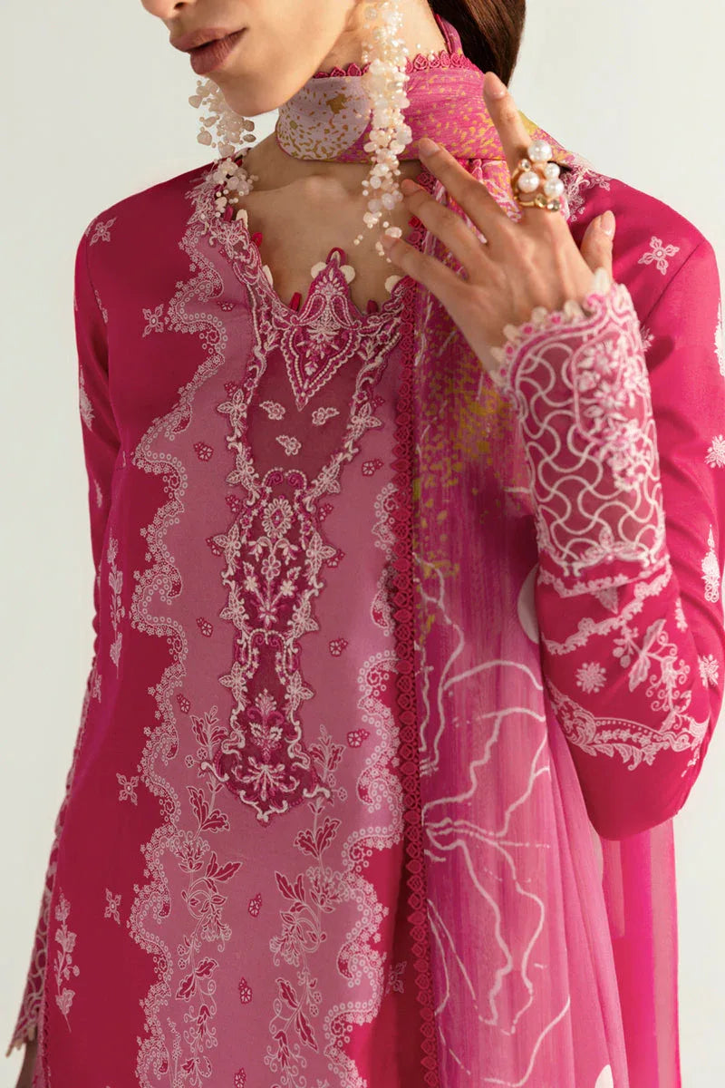 Qalamkar | Q Prints 2025 | PQ-06 VEDA - Aqsa Fabrics