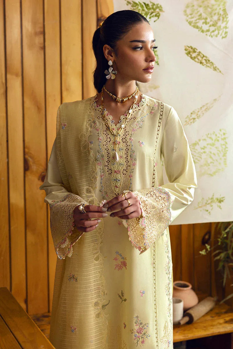 Qalamkar | Qlinekari Lawn | DC-04 Keva - Aqsa Fabrics