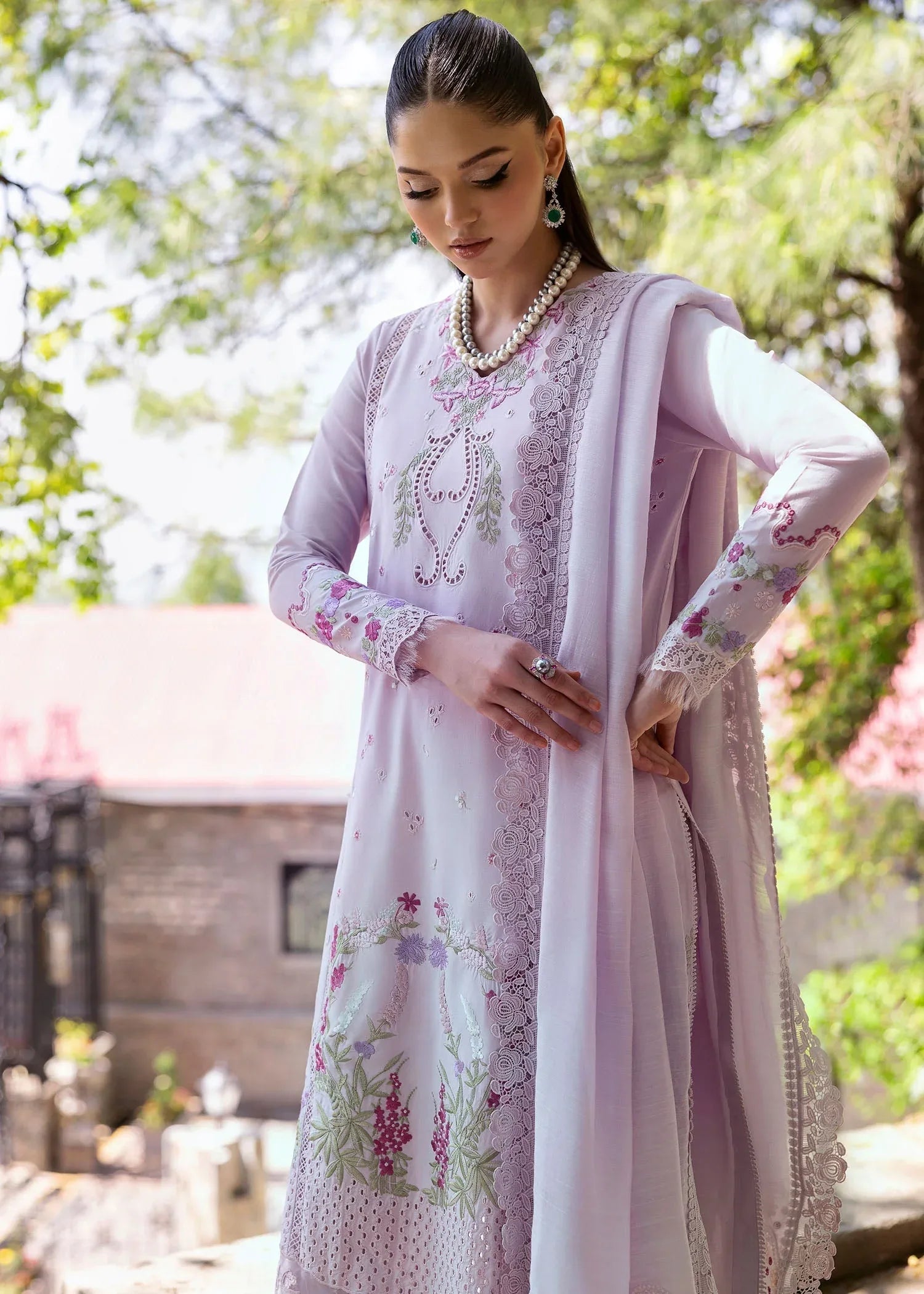 Saira Shakira | Bloom Lawn 25 | FAYE 7-A - Aqsa Fabrics