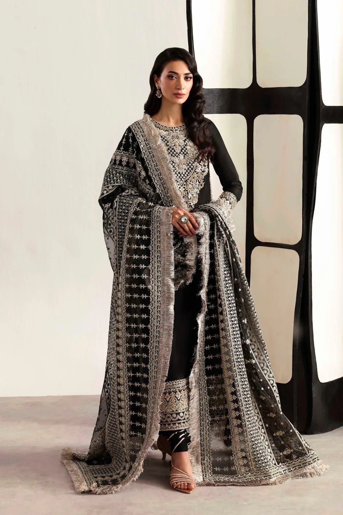 Akbar Aslam | Luxury Formals 25 | Onyx - Aqsa Fabrics