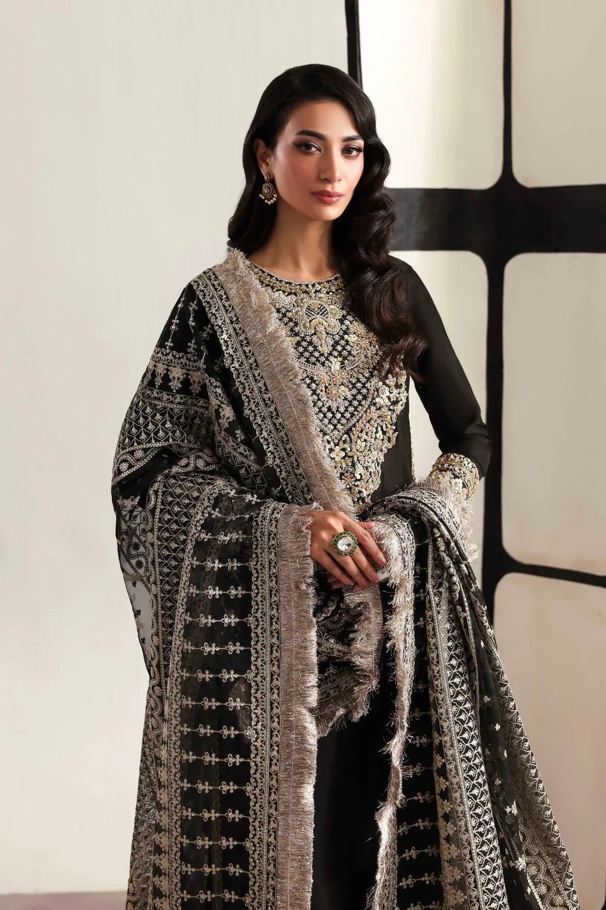 Akbar Aslam | Luxury Formals 25 | Onyx - Aqsa Fabrics