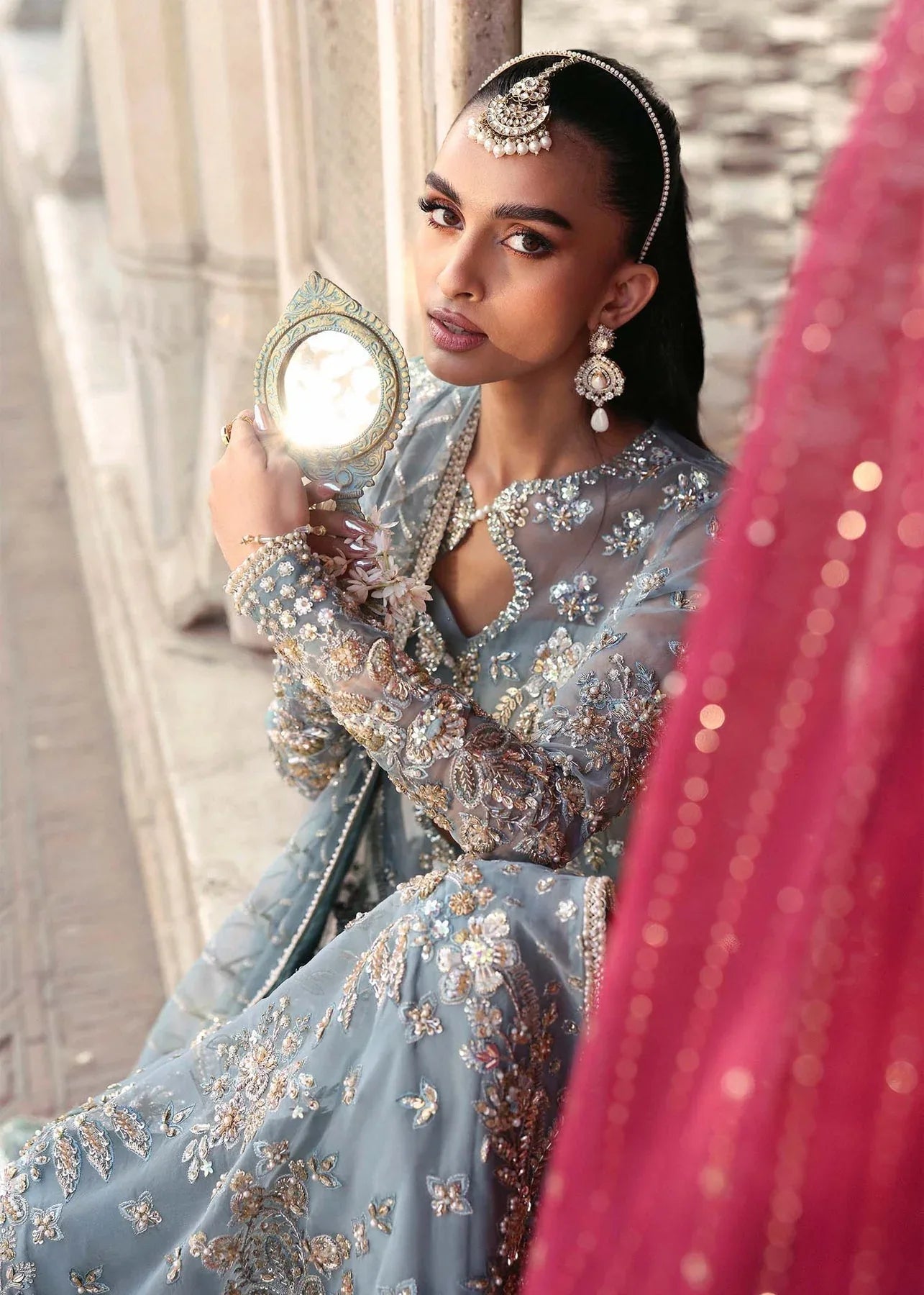 Akbar Aslam | Rajkumari Bridals | Shazmin - Aqsa Fabrics