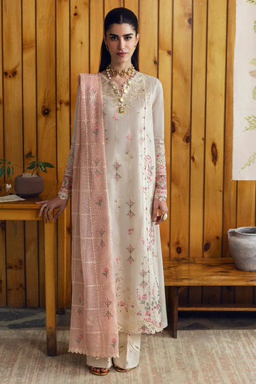 Qalamkar | Qlinekari Lawn | DC-07 Tyrah - Aqsa Fabrics