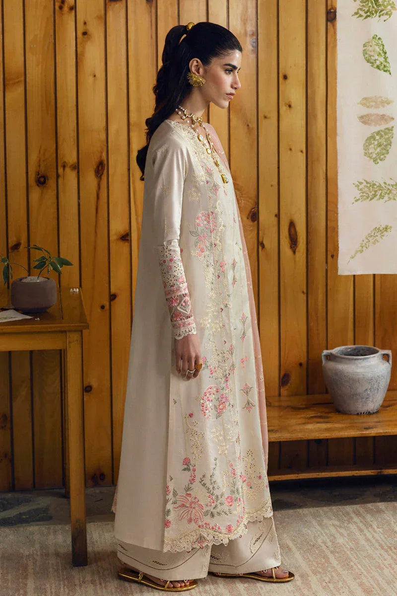 Qalamkar | Qlinekari Lawn | DC-07 Tyrah - Aqsa Fabrics