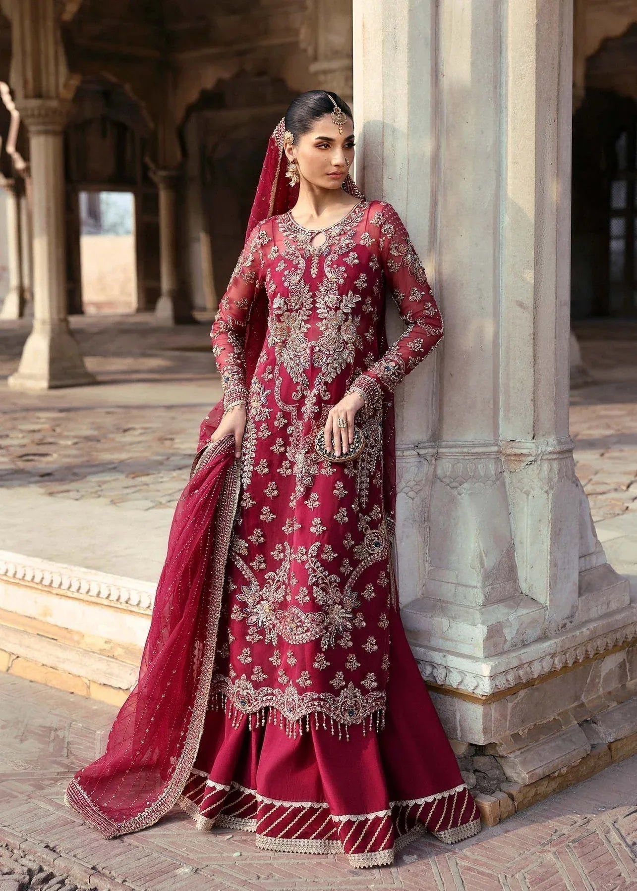 Akbar Aslam | Rajkumari Bridals | Gulrukh - Aqsa Fabrics