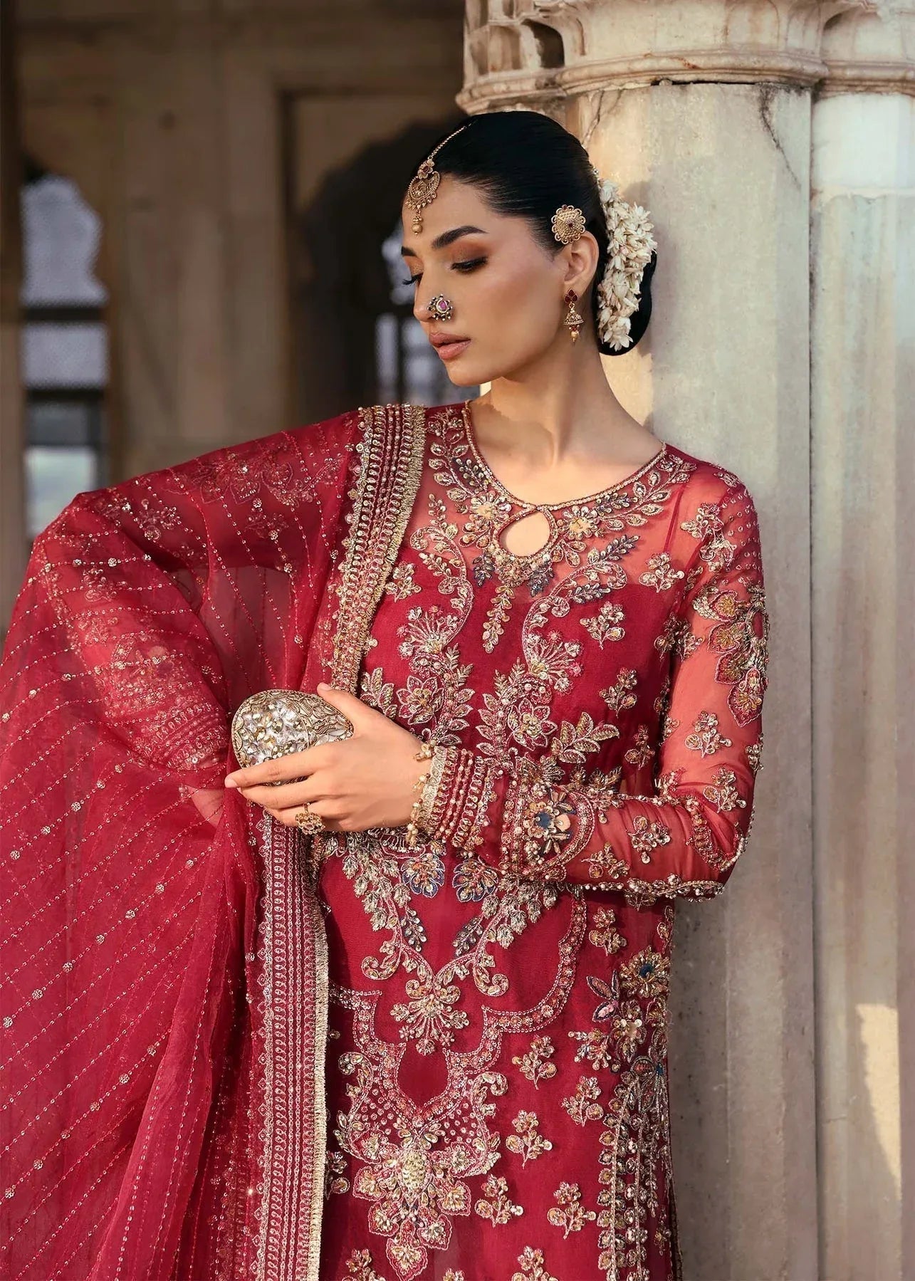 Akbar Aslam | Rajkumari Bridals | Gulrukh - Aqsa Fabrics