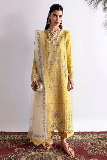 Qalamkar | Qlinekari Lawn | DC-09 Enya - Aqsa Fabrics