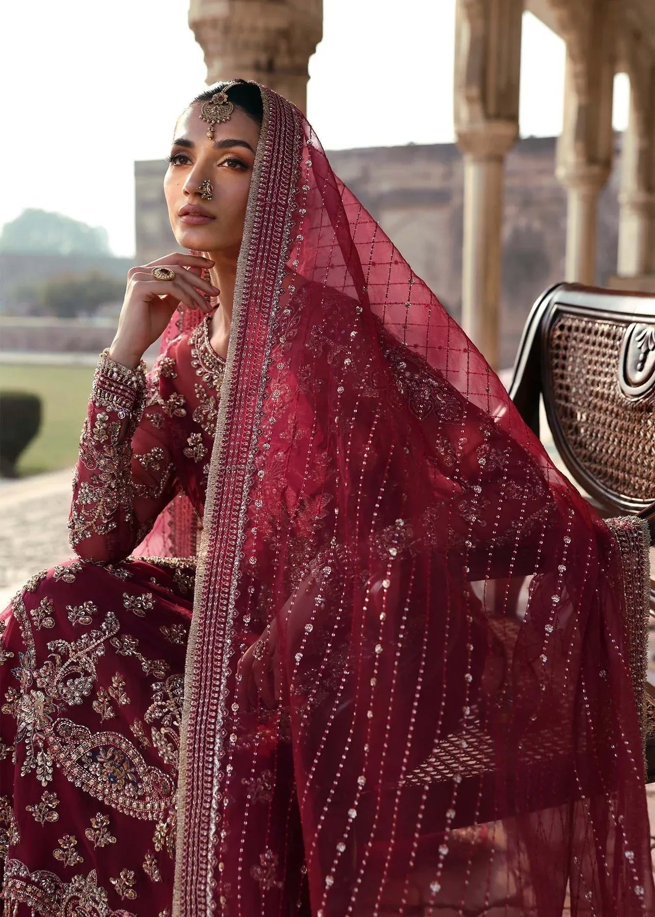 Akbar Aslam | Rajkumari Bridals | Gulrukh - Aqsa Fabrics