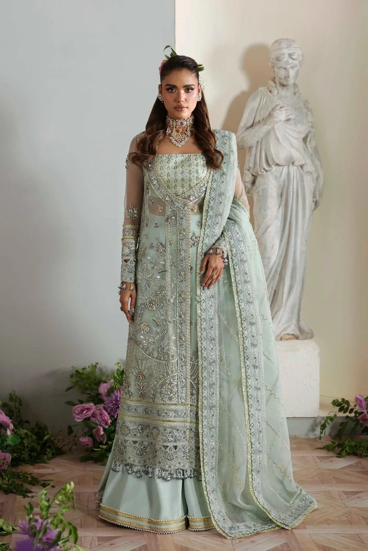 Akbar Aslam | Deewani Wedding Formals | Aetheria - Aqsa Fabrics