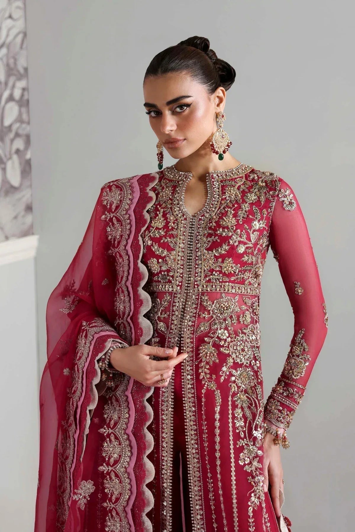 Akbar Aslam | Deewani Wedding Formals | Yeloria - Aqsa Fabrics