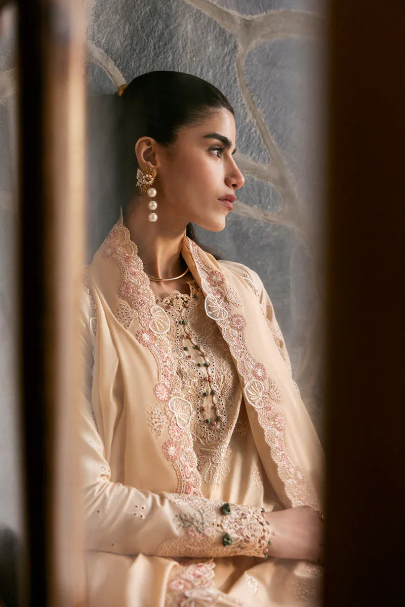 Qalamkar | Qlinekari Lawn | DC-12 Disa - Aqsa Fabrics