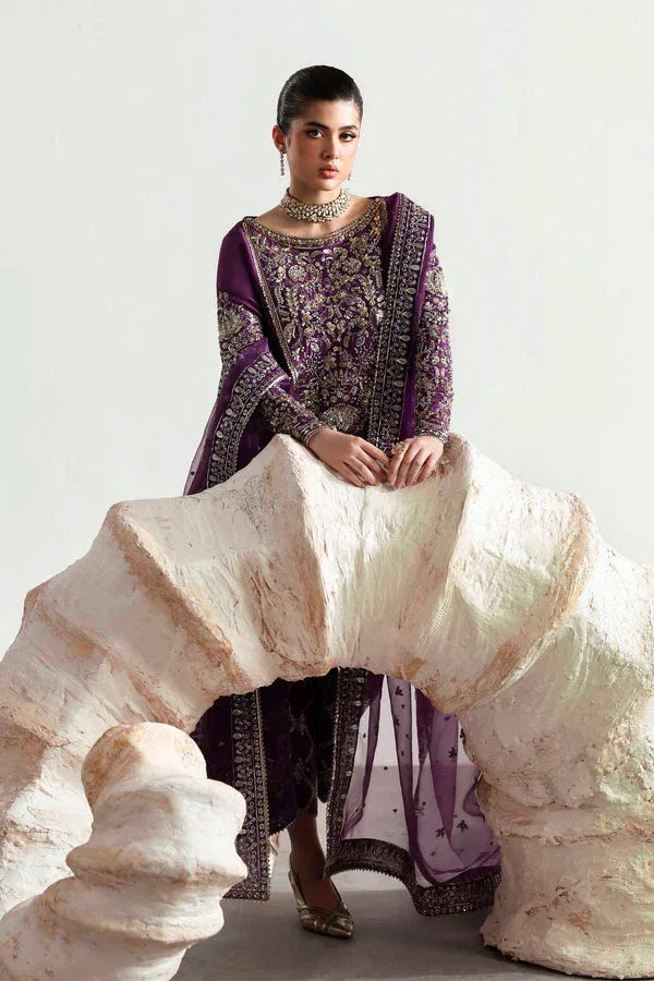 Akbar Aslam | Luxury Formals 25 | Lapis - Aqsa Fabrics